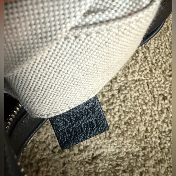 GUCCI ATTACHE SMALL SHOULDER BAG. beige and blue Supreme - Picture 7 of 10